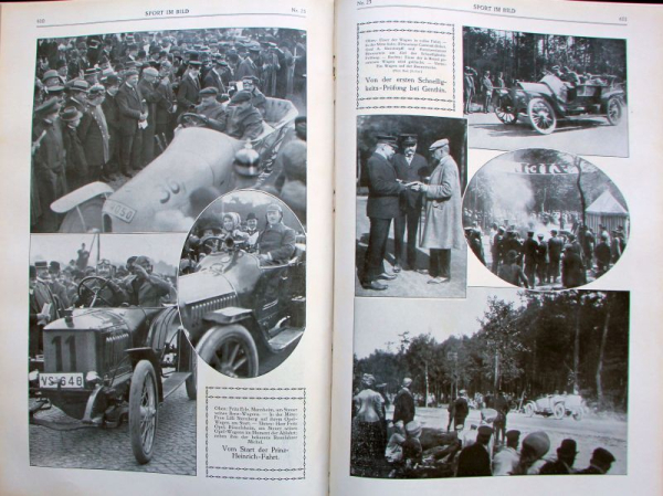 "Sport im Bild" Sports-Magazine 1921 complet year bounded (9479)